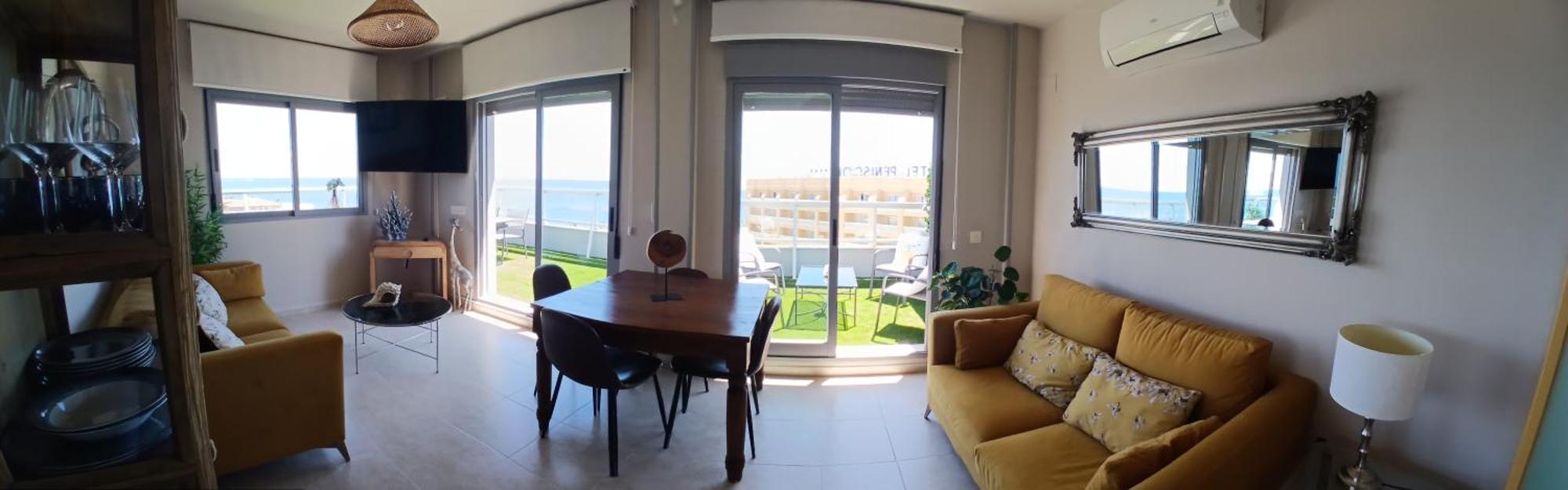 Apartament Precioso Atico Frente Al Mar Reformado 2025 Peñiscola Zewnętrze zdjęcie