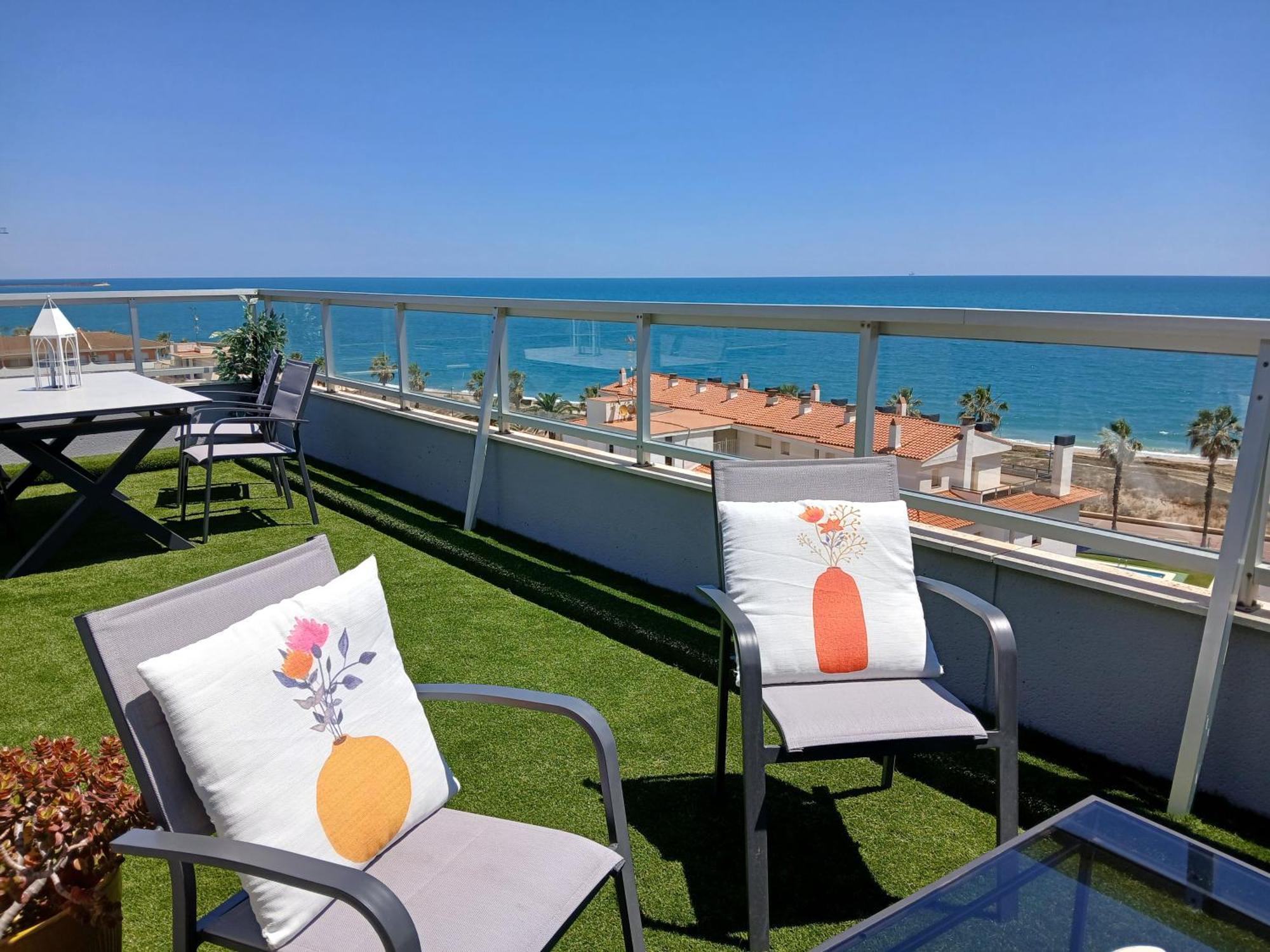 Apartament Precioso Atico Frente Al Mar Reformado 2025 Peñiscola Zewnętrze zdjęcie